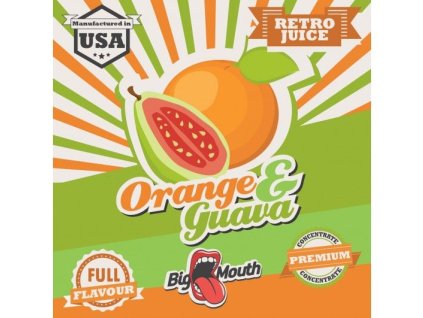 prichut big mouth retro juice pomeranc guava 10ml