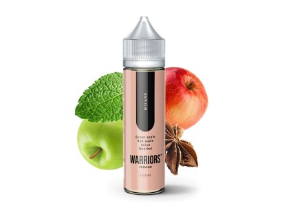 Příchuť Warriors: Wizard - Zelené jablko, červené jablko, anýz, mentol - 10ml