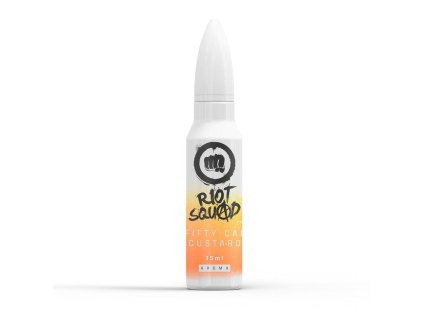 prichut riot squad fifty cal custard vanilkovy pudink se susenym ovocem 20ml snv