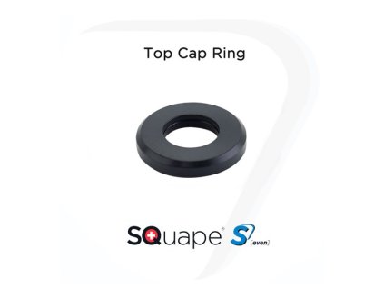 squape s even bf rda top cap ring ultem black