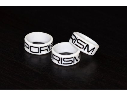 vaporism bily dekorativni silikonovy krouzek