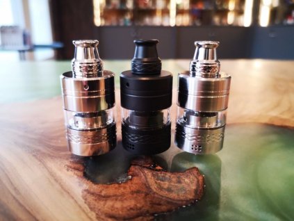 K&C Mods D.R.A.M (DRAM) IV RTA 22mm (Barva Stříbrná broušená (Brushed Silver))