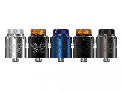 Hellvape Dead Rabbit V3 RDA 24mm (Barva Černá (Matte Black))