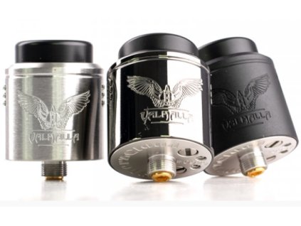 Vaperz Cloud - Valhalla V2 micro RDA 25mm (Barva Matná černá (Matte Black))