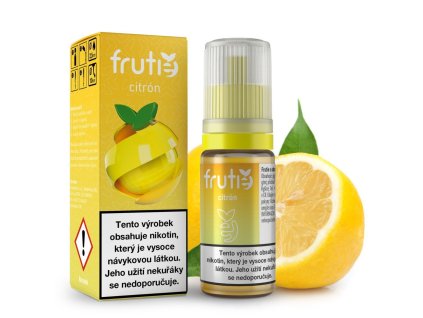 Frutie 50/50 - Citrón / Lemon 10ml (Nikotin 0 mg - BEZ NIKOTINU)