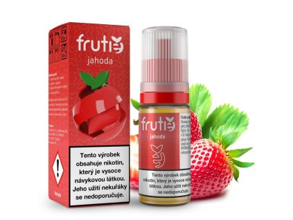 Frutie 50/50 - Jahoda / Strawberry 10ml (Nikotin 0 mg - BEZ NIKOTINU)