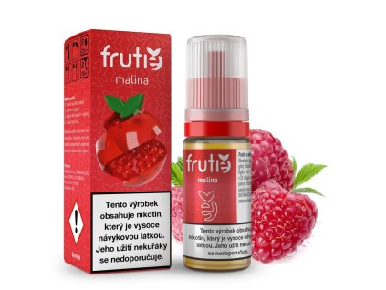 Frutie 50/50 - Malina / Raspberry 10ml (Nikotin 0 mg - BEZ NIKOTINU)