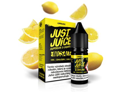 nikotinova sul just juice salt lemonade citronova limonada 20mg ml