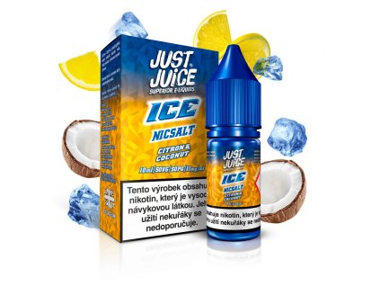 cz nicsalt 10ml 11mg ice citron box fruits