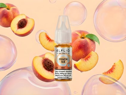 elfliq peach ice