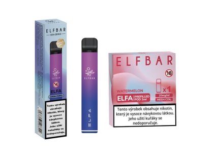 ELF BAR ELFA POD Starter Kit - Watermelon (Varianta Bez Kolku)