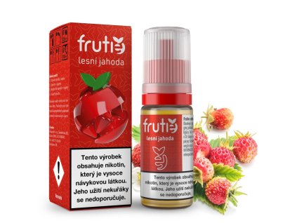 Frutie 50/50 - Lesní Jahoda / Forest Strawberry 10ml (Nikotin 0 mg - BEZ NIKOTINU)