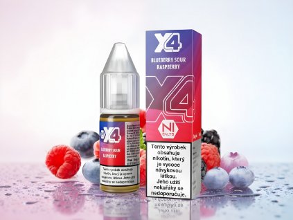 X4 bar blueberry sour raspberry