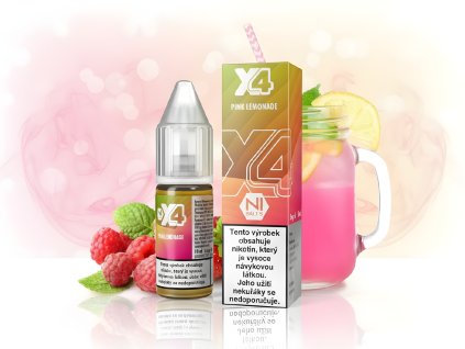 X4 bar pink lemonade