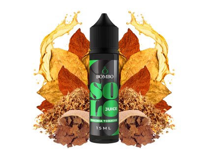 Příchuť SNV Bombo - Solo Juice - Virginia Tobacco 15ml