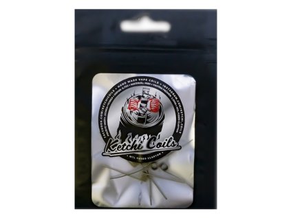 custom ketchi coils ni80 mtl fused clapton 0 75 ohm