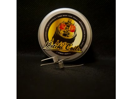 custom ketchi coils ni80 alien fused clapton 0 57 ohm