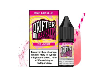 Nikotinová sůl Drifter Bar Salts Pink Lemonade 10ml (Nikotin 10 mg - Kolek Q)