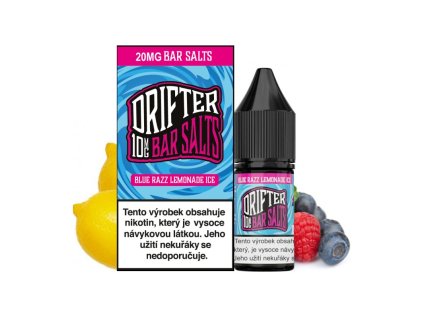 Nikotinová sůl Drifter Bar Salts Blue Razz Lemonade Ice 10ml (Nikotin 10 mg - Kolek Q)