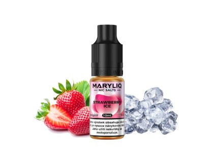 Nikotinová Sůl Lost Mary MARYLIQ Strawberry Ice 10ml (Nikotin 10 mg)