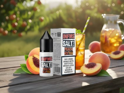 saltz peach ice tea