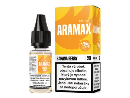 Aramax Salt - Banana Berry 10ml (Nikotin 10 mg - Kolek Q)