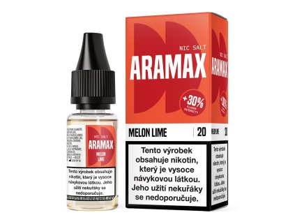 Aramax Salt - Melon Lime 10ml (Nikotin 10 mg - Kolek Q)