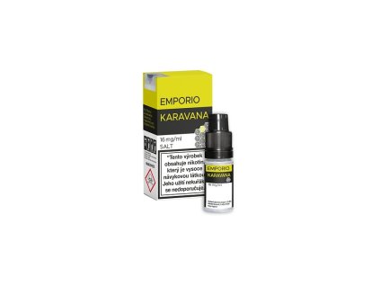 Nikotinová sůl EMPORIO Nic Salt Karavana 10ml (Nikotin 16 mg - Kolek Q)
