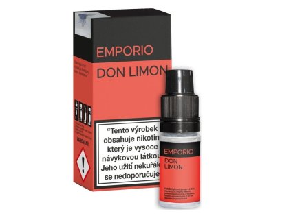E-liquid Emporio - Don Limon 10ml (Nikotin 0 mg BEZ NIKOTINU - Kolek Q)