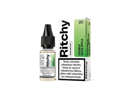 Ritchy Salt - Double Sour Apple 10ml (Nikotin 10 mg - Kolek Q)