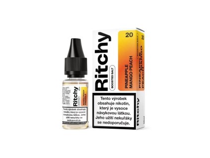 Ritchy Salt - Pineapple Mango Peach 10ml (Nikotin 10 mg - Kolek Q)