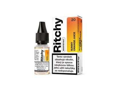 Ritchy Salt - Sunny Orange Juice 10ml (Nikotin 10 mg - Kolek Q)