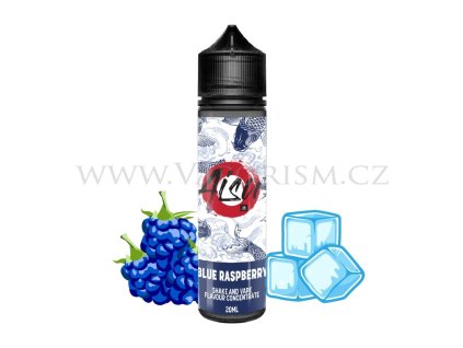 zap juice aisu ledova modra malina blue raspberry shake and vape 29597