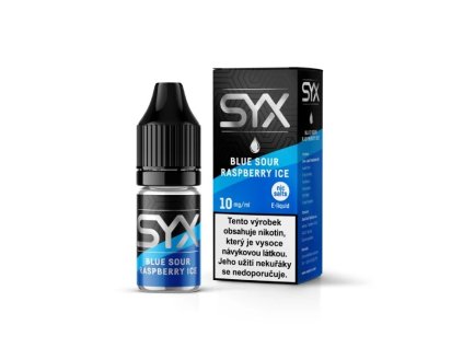 SYX NS Blue Sour Raspberry Ice 10ml (Nikotin 10 mg - Kolek Q)