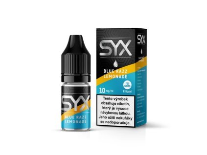 SYX NS BlueRazz Lemonade 10ml (Nikotin 10 mg - Kolek Q)