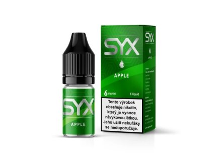 SYX CLASSIC Apple 10ml (Nikotin 6mg - Kolek Q)