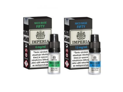Nikotinová báze Imperia - 50/50 10ml / Booster Imperia / Imperia Booster (Nikotin 6mg - Kolek Q)