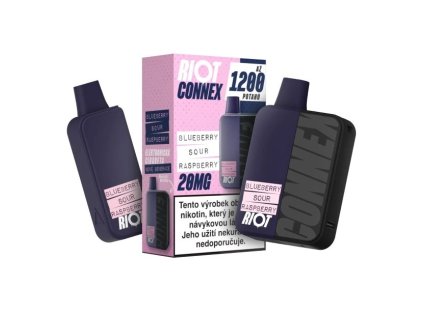 RIOT Connex Starter Kit - Blueberry Sour Raspberry (Nikotin 10 mg - Kolek Q)