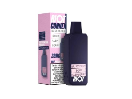 RIOT Connex POD náplň - Blueberry Sour Raspberry (Nikotin 10 mg - Kolek Q)