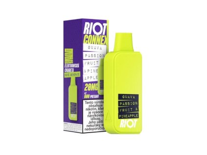 RIOT Connex POD náplň - Guava Passionfruit Pineapple (Nikotin 10 mg - Kolek Q)