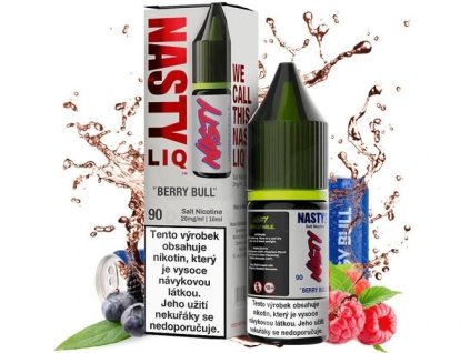 Nasty LIQ Salt - Berry Bull 10ml (Nikotin 10 mg - Kolek Q)