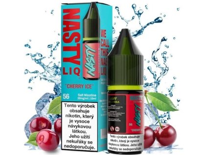 Nasty LIQ Salt - Cherry ICE 10ml (Nikotin 10 mg - Kolek Q)