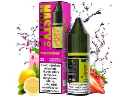 Nasty LIQ Salt - Pink Lemonade 10ml (Nikotin 10 mg - Kolek Q)