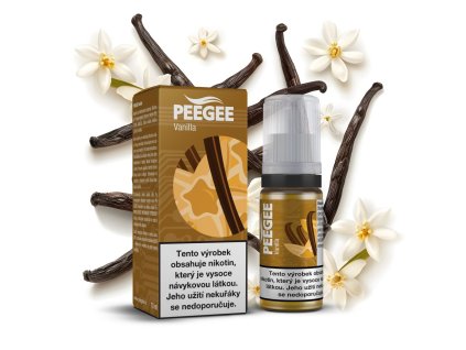 PEEGEE - Vanilka / Vanilla 10ml 30/70 VG/PG (Nikotin 6 mg)