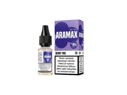 Aramax Salt - Berry Trio 10ml (Nikotin 10 mg - Kolek Q)