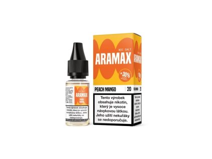 Aramax Salt - Peach Mango 10ml (Nikotin 10 mg - Kolek Q)