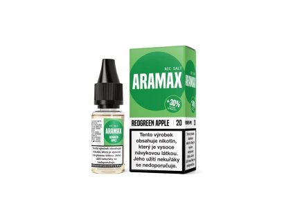 Aramax Salt - RedGreen Apple 10ml (Nikotin 10 mg - Kolek Q)