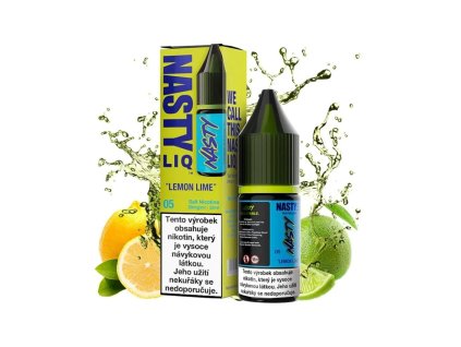 Nasty LIQ Salt - Lemon Lime 10ml (Nikotin 10 mg - Kolek Q)