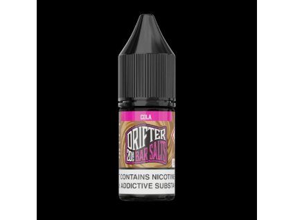 Nikotinová sůl Drifter Bar Salts Cola 10ml (Nikotin 10 mg - Kolek Q)