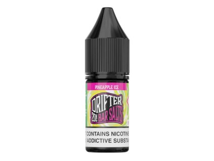 Nikotinová sůl Drifter Bar Salts Pineapple Ice 10ml (Nikotin 10 mg - Kolek Q)